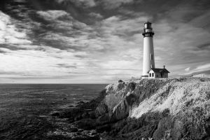Pigeon Point Lighthouse in Infrared