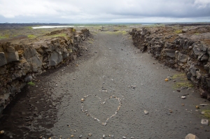 View from Bridge Between the Continents – Rift Between the North American Plate (left) and Eurasian Plate (right)