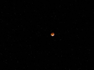 Reddish Hue of Moon During Eclipse