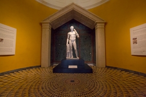 Centerpiece of Collection:  Temple of Herakles Room