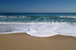 Calm Waves at Sebastian Beach, Florida