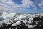 Ice on Diamond Beach, Jokulsarlon Lagoon, South Coast, Iceland
